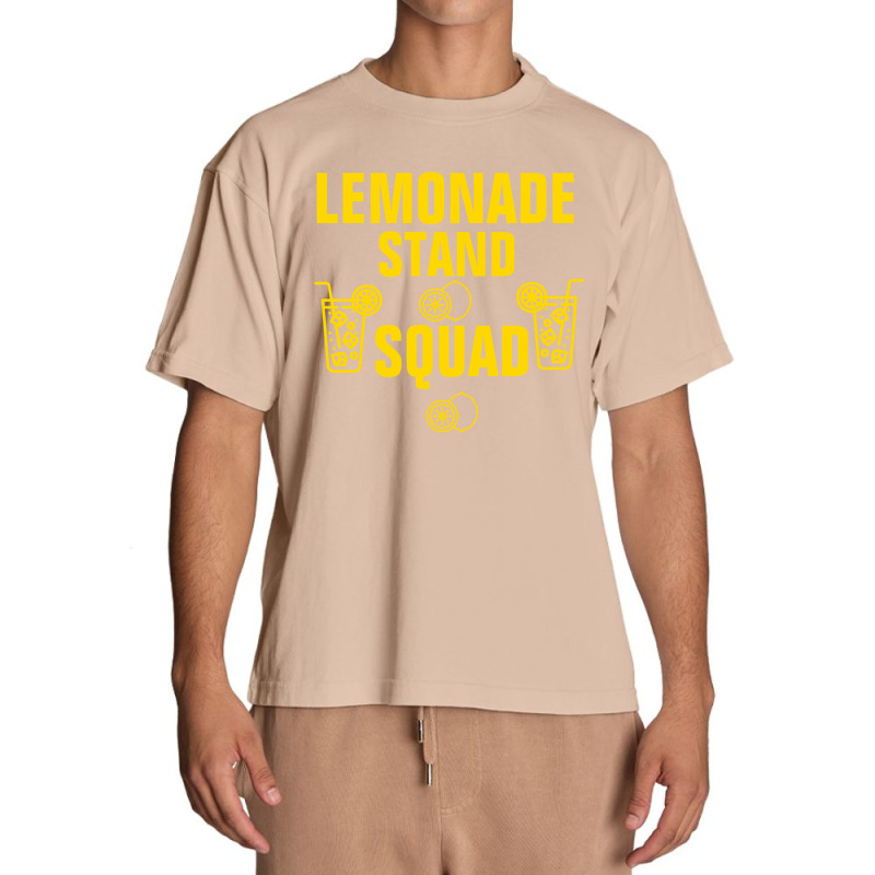 Lemonade Stand Squad Funny Lemon Urban Heavy T-shirt by Favorite | Artistshot