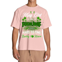 May Girl Is Like A Fourleaf Clover Hard To Find Lucky To Have Urban Heavy T-shirt | Artistshot