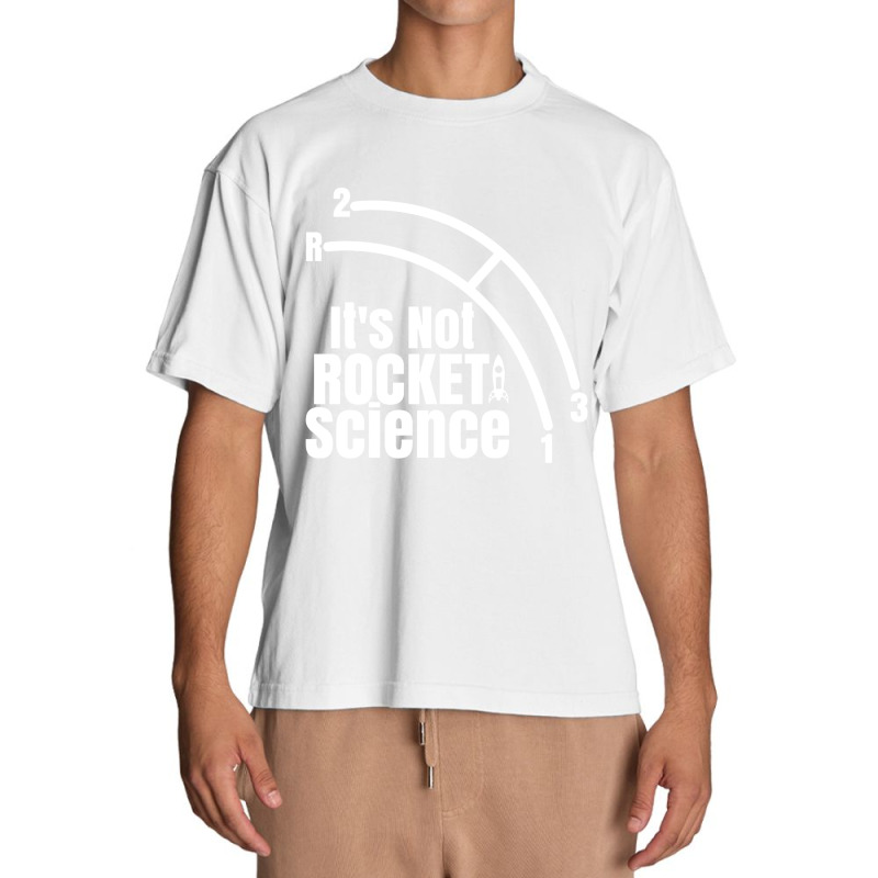 Funny Its Not Rocket Science Car Truck Manual Column Shift Three Speed Urban Heavy T-shirt by Elizabeth tees | Artistshot