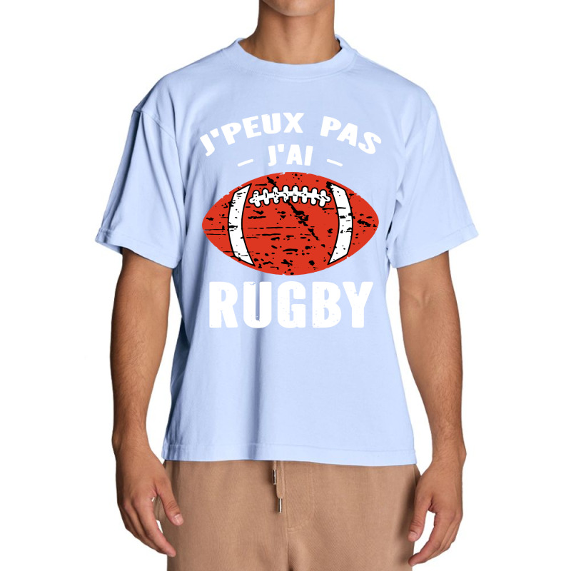 I Can't I Have Rugby Gift For Players And Amateurs Urban Heavy T-shirt by Agus w | Artistshot