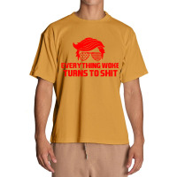 Quote Everything Woke Turns Urban Heavy T-shirt | Artistshot