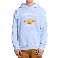 Pumpkin It's Ok To Be A Little Different Urban Pullover Hoodie | Artistshot