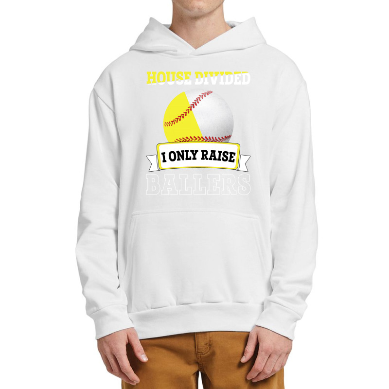 House Divided I Only Raise Ballers Urban Pullover Hoodie | Artistshot