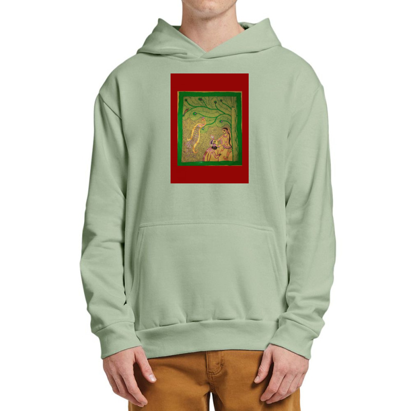 Mithila Art Of India Urban Pullover Hoodie by MeghaK | Artistshot