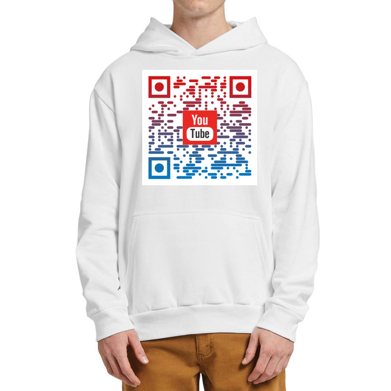 Qr Code Design Urban Pullover Hoodie | Artistshot