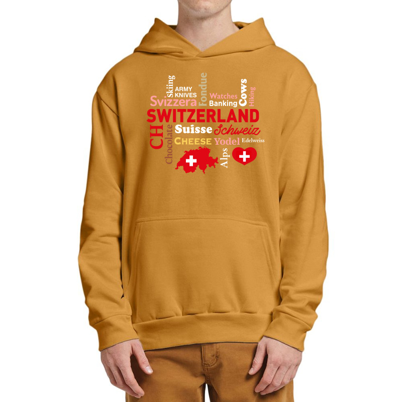 Switzerland Urban Pullover Hoodie | Artistshot