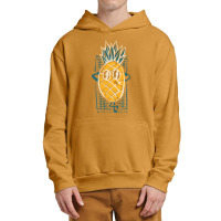 Pineapple Sunbathe Urban Pullover Hoodie | Artistshot