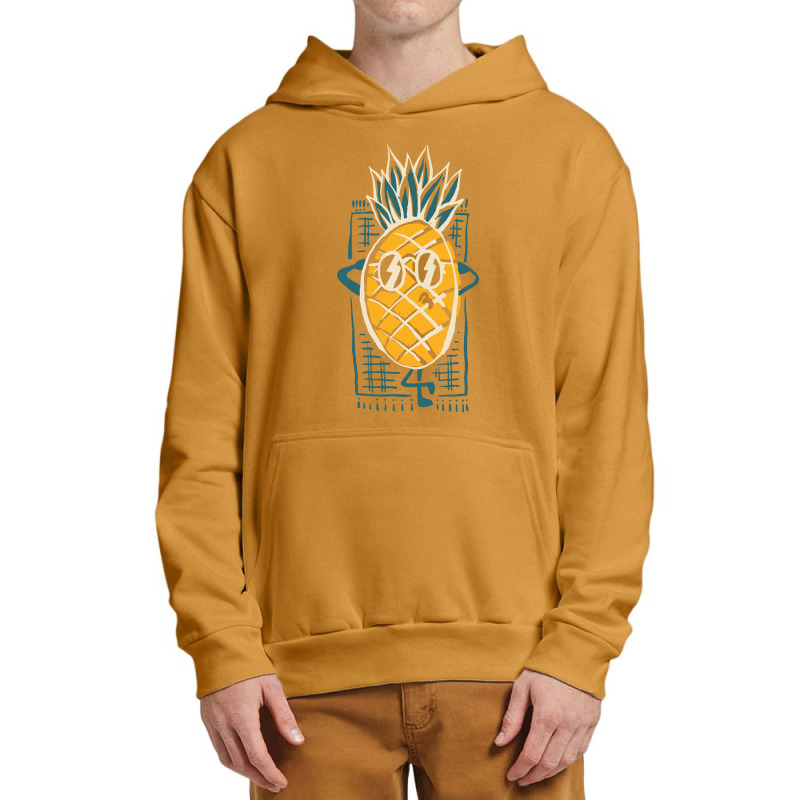 Pineapple Sunbathe Urban Pullover Hoodie by Quilimo | Artistshot