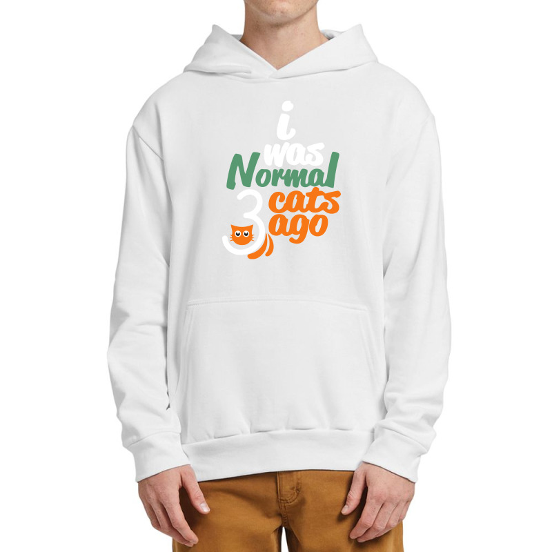 I Was Normal Cats Urban Pullover Hoodie | Artistshot