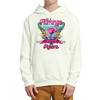 Be A Flamingo In A Flock Of Pigeons Urban Pullover Hoodie | Artistshot