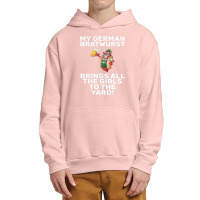 German Bratwurst Brings Girls To The Yard Heather Urban Pullover Hoodie | Artistshot