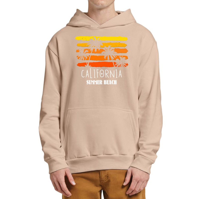 California Summer Beach For Dark Urban Pullover Hoodie | Artistshot