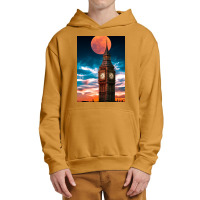 Clock Tower Urban Pullover Hoodie | Artistshot