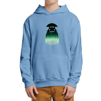 Waiting For You In The Rain Urban Pullover Hoodie | Artistshot