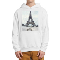 Paris Urban Pullover Hoodie | Artistshot