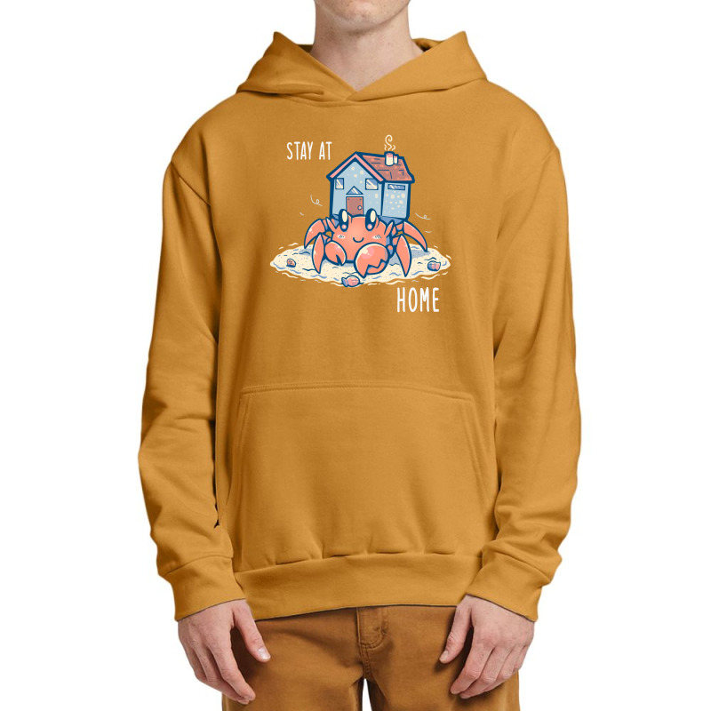 Stay At Home Hermit Crab Urban Pullover Hoodie | Artistshot