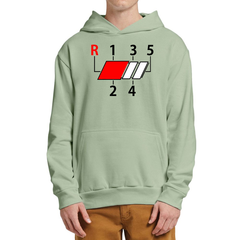 Rs Shift Knob Blank White Edition Urban Pullover Hoodie | Artistshot