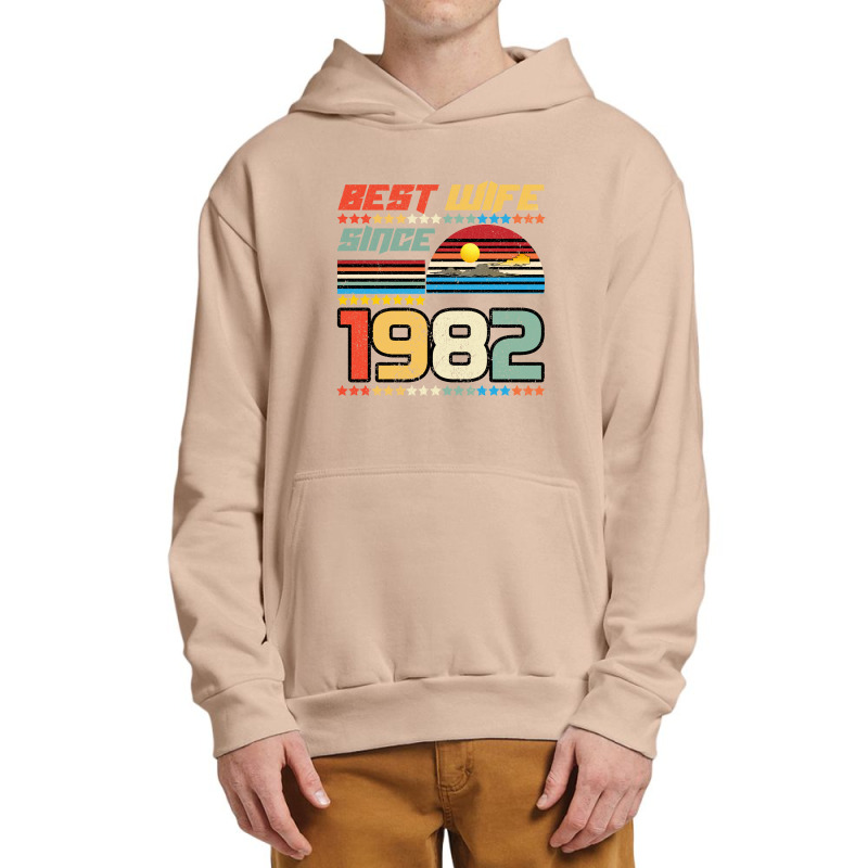 Best Wife Since 1982 Urban Pullover Hoodie | Artistshot