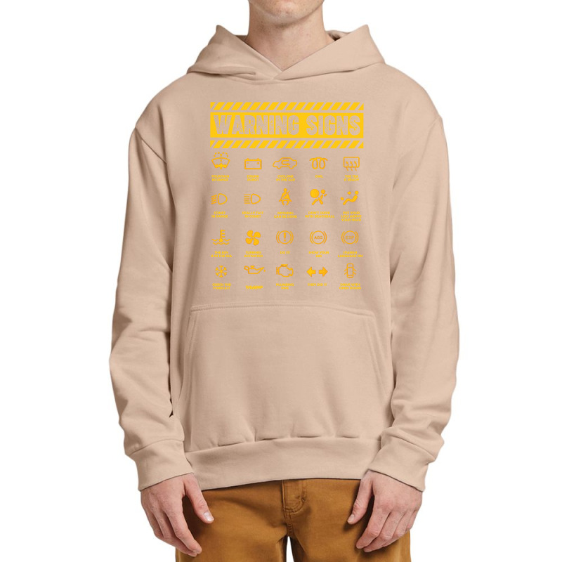 Mechanic Warning Signs Retro Vintage Urban Pullover Hoodie by vip.pro123 | Artistshot