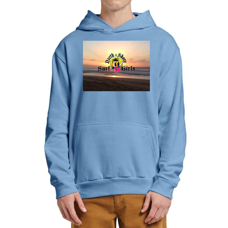 North Shore Surf Girls Urban Pullover Hoodie | Artistshot