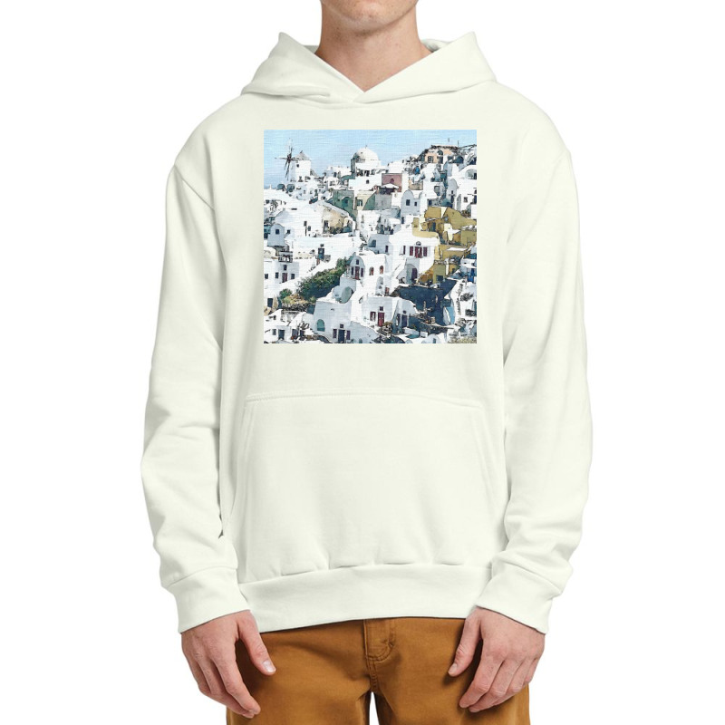 Greece Urban Pullover Hoodie by Artango | Artistshot