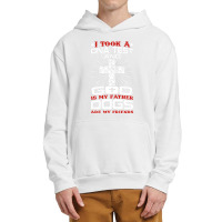 I Took A Dna Test And God Is My Father Dogs Are My Friends Urban Pullover Hoodie | Artistshot