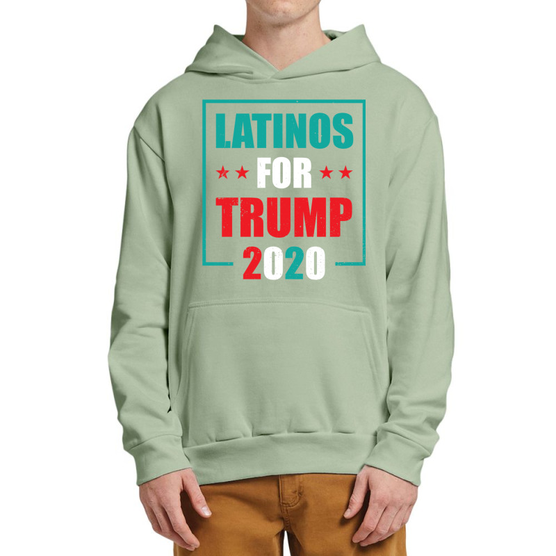 Latinos For Trump Supporter Urban Pullover Hoodie | Artistshot