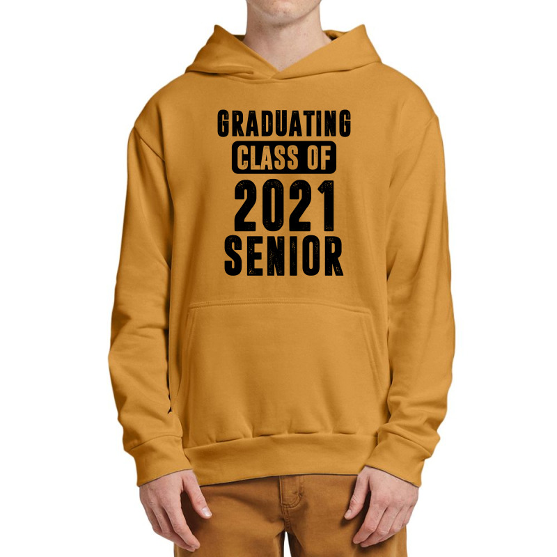 Graduating Class Of 2021 Senior Urban Pullover Hoodie | Artistshot