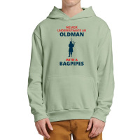 Bagpipe Scottish Scotland Music Player Dad Grandpa Fathers Day Gift Urban Pullover Hoodie | Artistshot