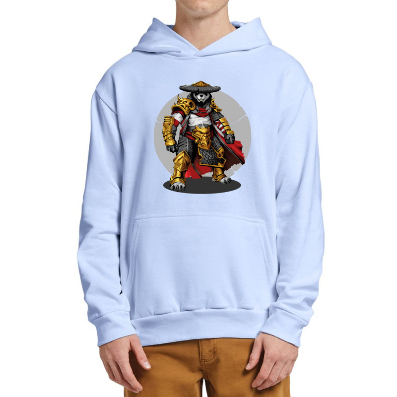 Panda Samurai Urban Pullover Hoodie by rardesign | Artistshot