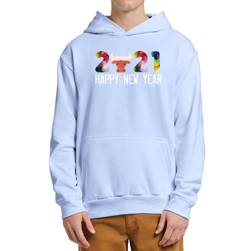 Welcome New Year 2021 Urban Pullover Hoodie by cogentprint | Artistshot