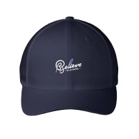 Believe1- Esophageal Cancer Awareness Supporter Ribbon Mesh Cap | Artistshot