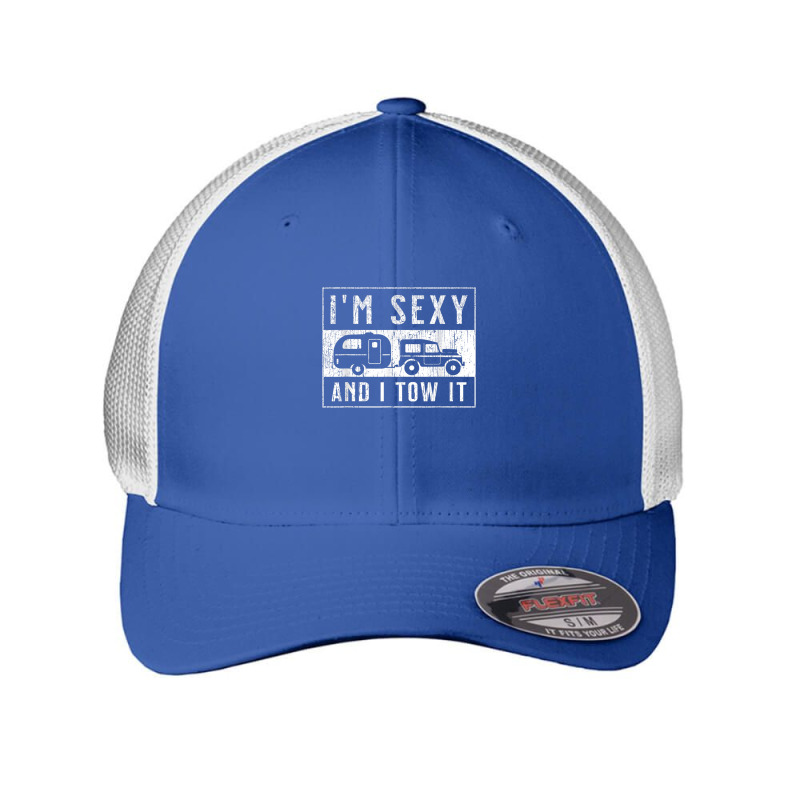 I'm Sexy And I Tow It Funny Camper Trailer Rv Caravan Gifts Idea Mesh cap by HailieDesign | Artistshot