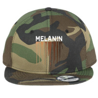 Drippin Melanin Tshirts For Women Pride  Gifts Black History T Shirt Flat Bill Snapback Cap | Artistshot