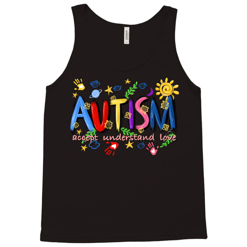 Autism Accept Understand Love Tank Top by Artiststas | Artistshot