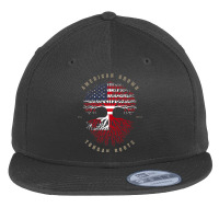 American Grown Tongan Roots Tonga Flag Premium T Shirt Flat Bill Snapback Cap | Artistshot