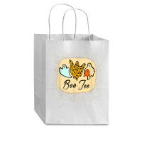 Boo Jee Ghost Leopards Halloween Scary Night Horror Cub Paper Bag - 8 X 4 1/2 X 10 1/4 | Artistshot