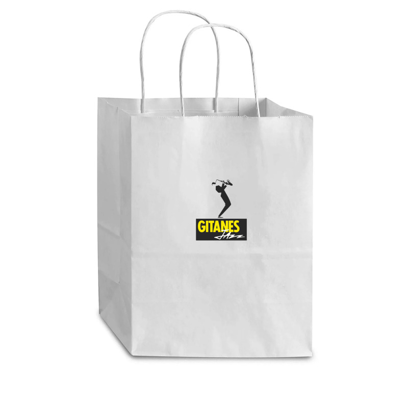 Cool Gitanes Jazz Design Cub Paper Bag - 8 X 4 1/2 X 10 1/4 | Artistshot