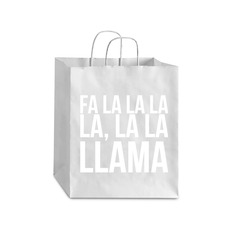 Fa La La La La La La Llama-npqnt Debie Paper Bag - 10 X 5 X 13 | Artistshot