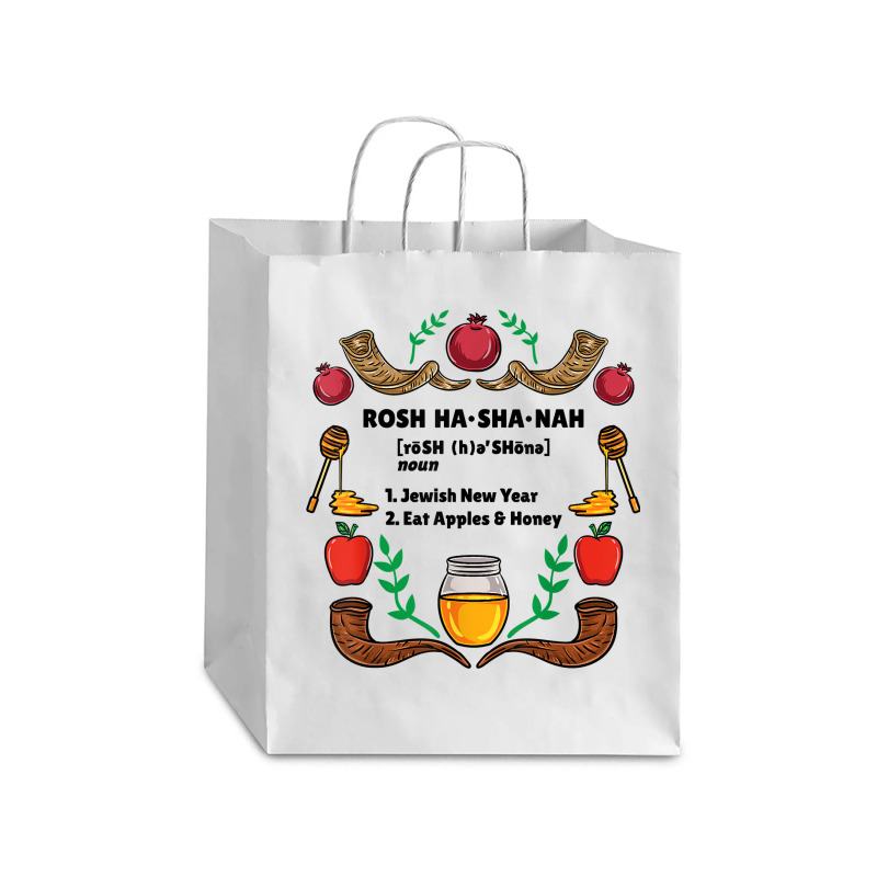 Rosh Hashanah Definition T Shirt Debie Paper Bag - 10 X 5 X 13 | Artistshot