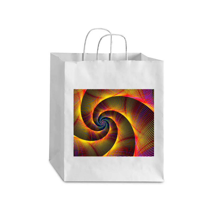 Philadelphia Pride Thin Luminescent Lines Spiral Debie Paper Bag - 10 X 5 X 13 | Artistshot