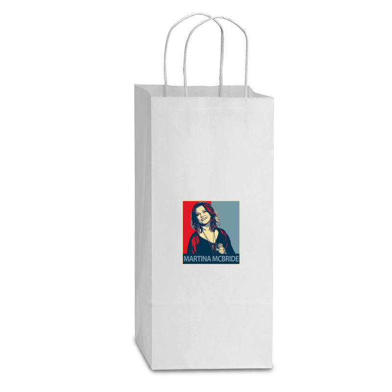 Martina Mcbride Double Wine Paper Bag - 6 1/2 X 3 1/2 X 12 3/8 | Artistshot