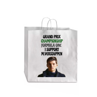 Singapore F 1 - Illustration Art Design Jumbo Paper Bag - 18 X 7 X 18 3/4 | Artistshot