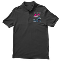 Just A Girl Who Loves Sharks Shirt Perfect Birthday Gift Men's Polo Shirt | Artistshot