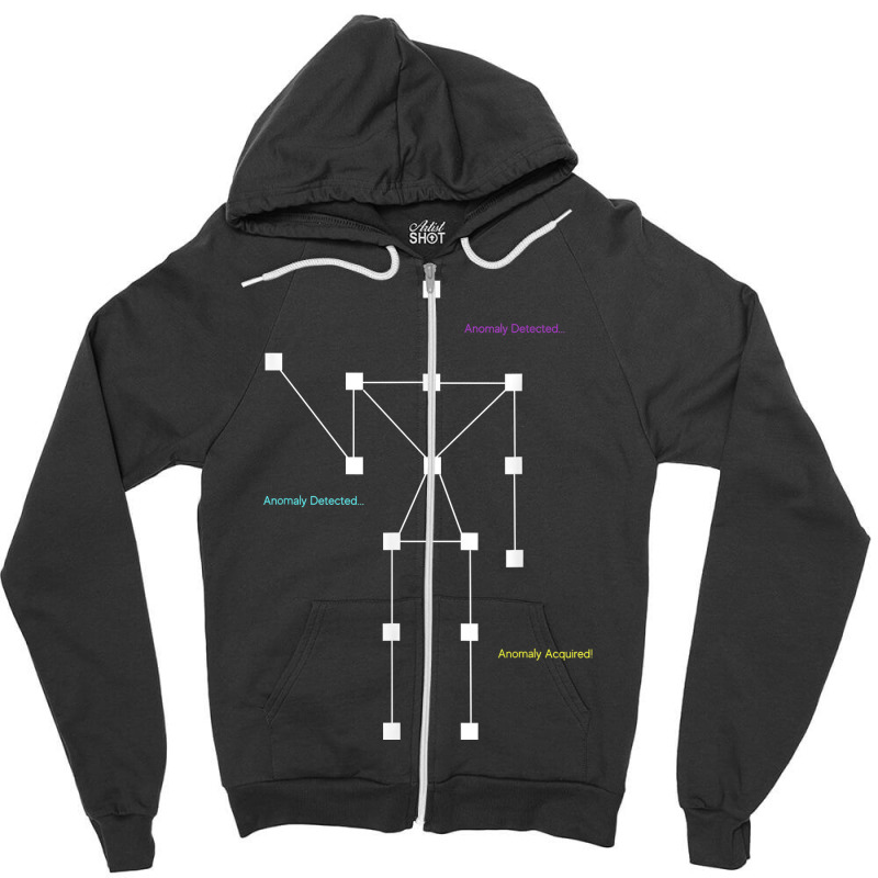 Anomaly Detected Sls Ghost Hunting Shirt   Funny Paranormal T Shirt Zipper Hoodie by phuongvu | Artistshot