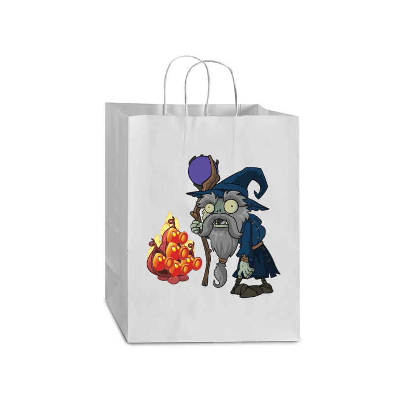 Plantsvszombiesmerlincharacter1 Mart Paper Bag -13 X 7 X 17 | Artistshot