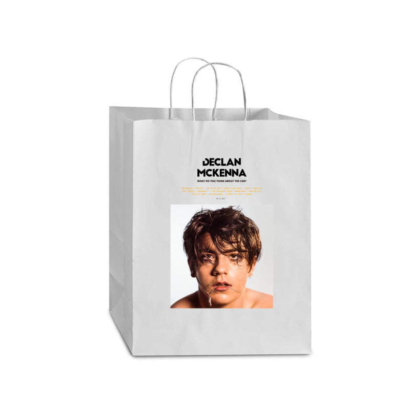 Declan Mckenna   Zeros (2020) Music Album Cover Mart Paper Bag -13 X 7 X 17 | Artistshot