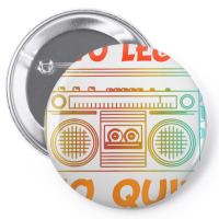 Two Legit To Quit Funny Hip Hop Theme 2nd Birthday Costume Pin-back Button | Artistshot