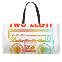 Two Legit To Quit Funny Hip Hop Theme 2nd Birthday Costume Weekender Totes | Artistshot