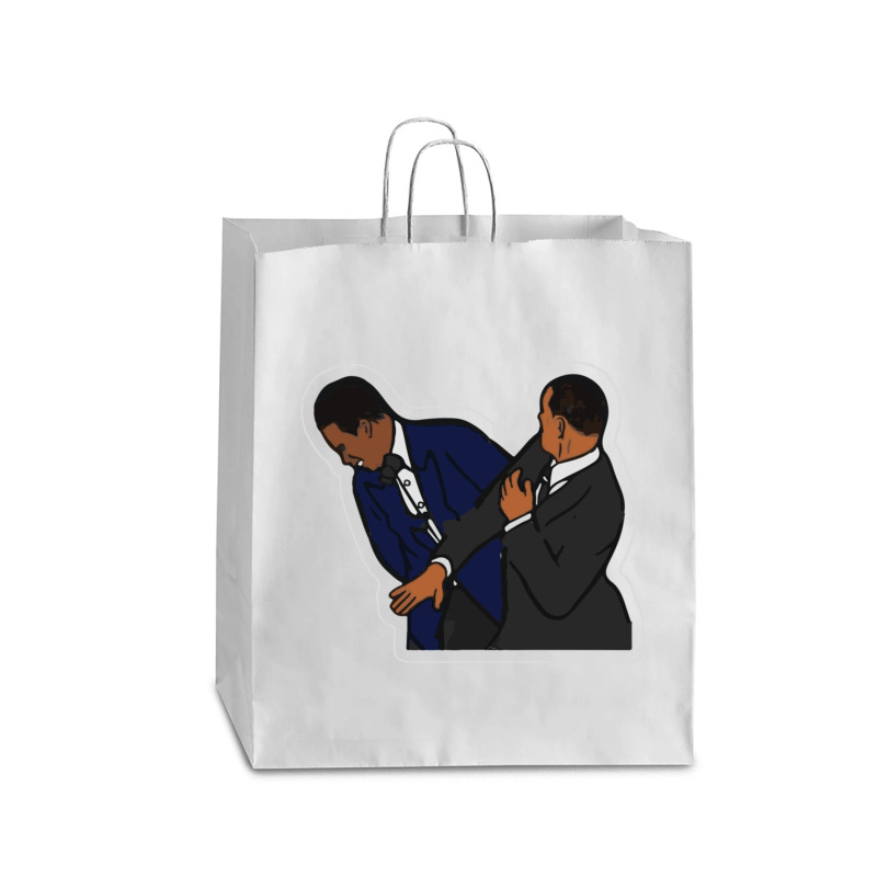 Will Smith Slap     (2) Queen Paper Bag - 16 X 6 X 19 1/4 | Artistshot